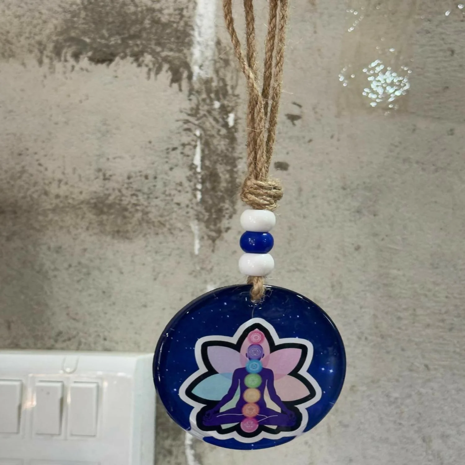 Set of 2 Hanging Wall & Car Decorative Ornaments - Image 6
