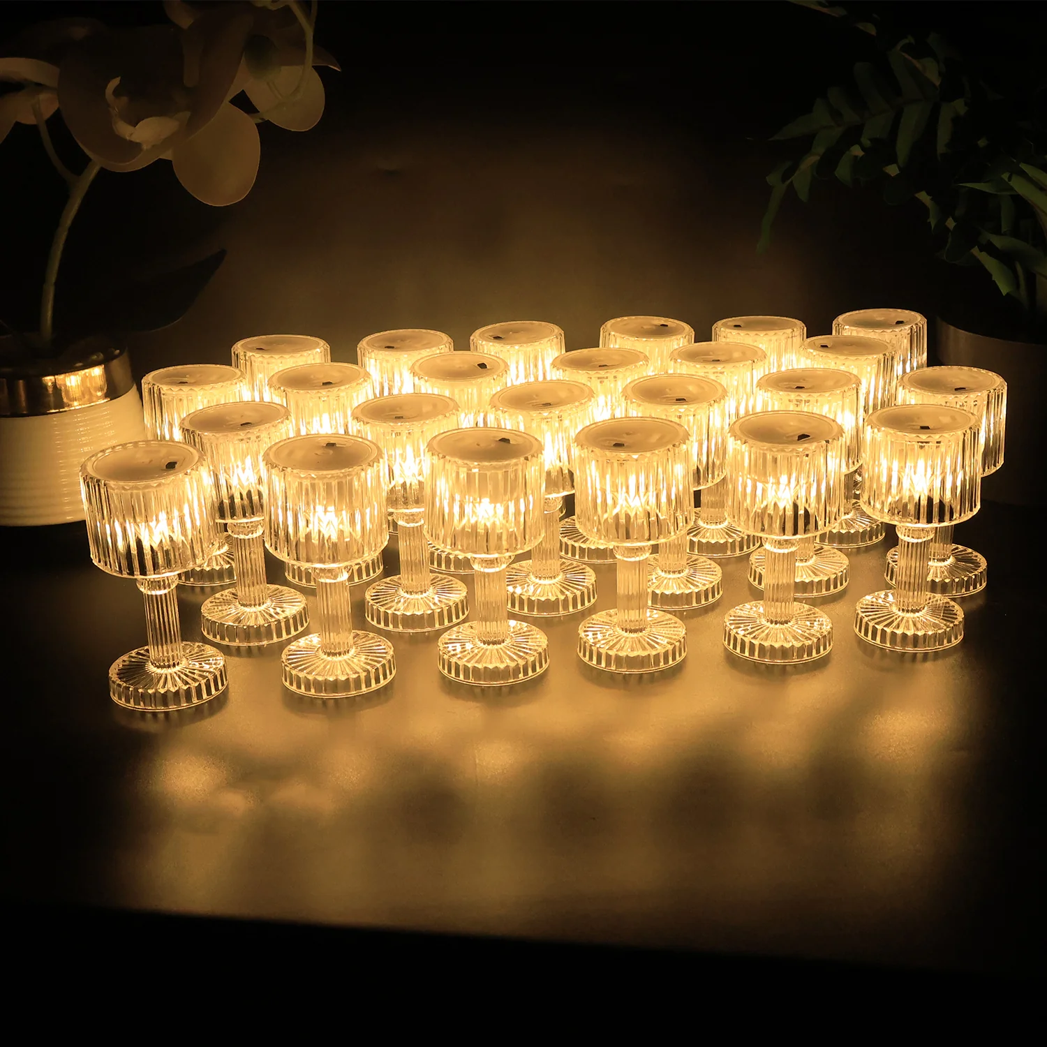 Set of 24 LED Crystal-Effect Table Lamps - Image 5
