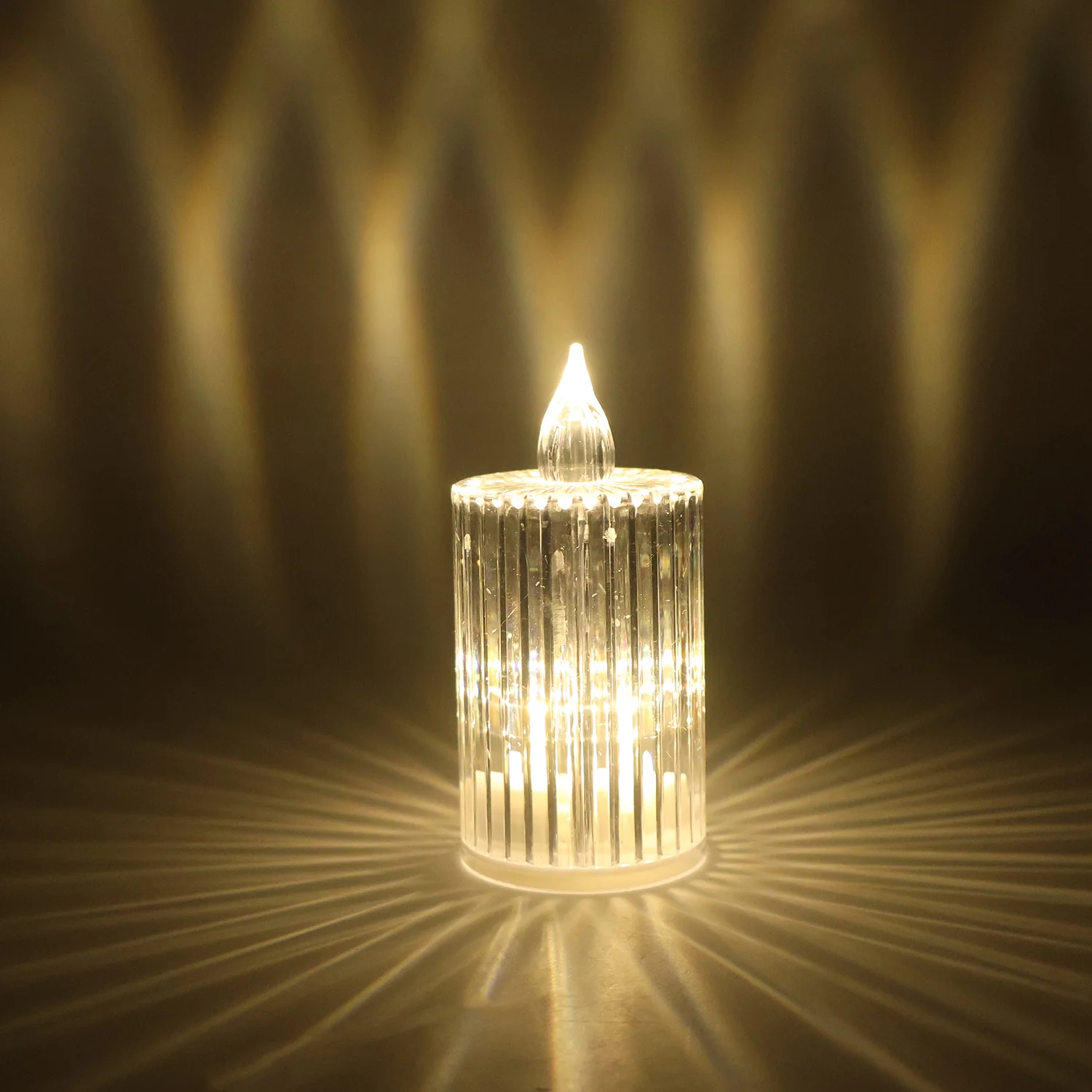 Set of 24 Smokeless LED Flameless Decorative Candles - Image 6