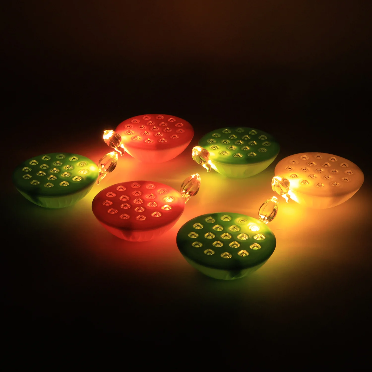 Set of 6 Lotus Canopy LED Decorative Lamps - Image 3