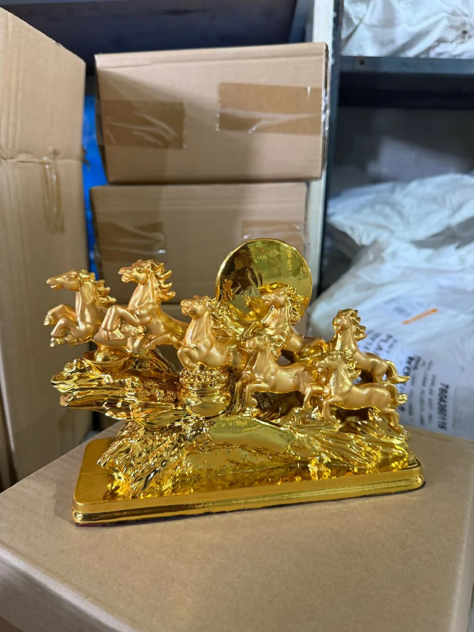 Seven Running Horses Decorative Showpiece for Home and Office Décor - Image 5
