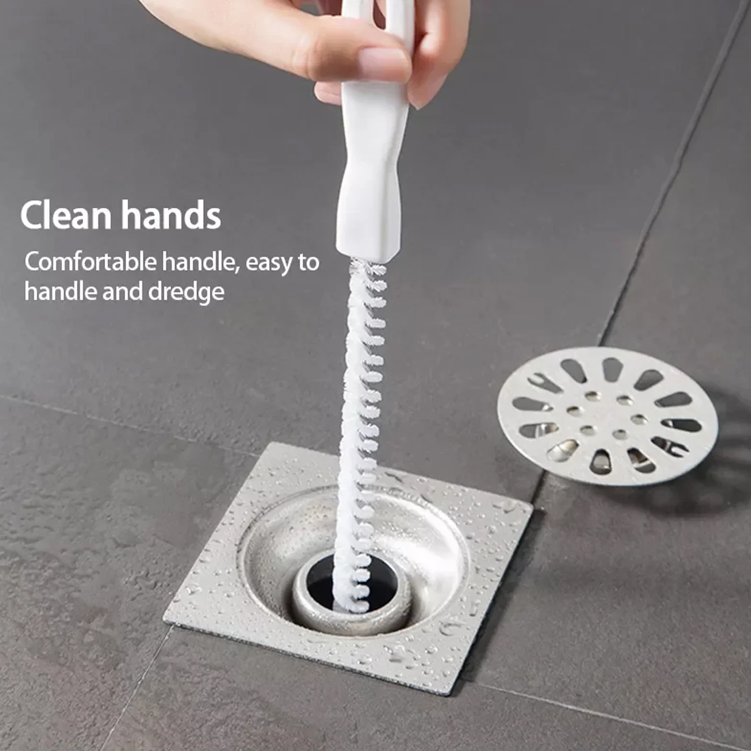 One Tool for All Drains! Kitchen, Sink, Shower Clog Remover (47cm) - Image 3