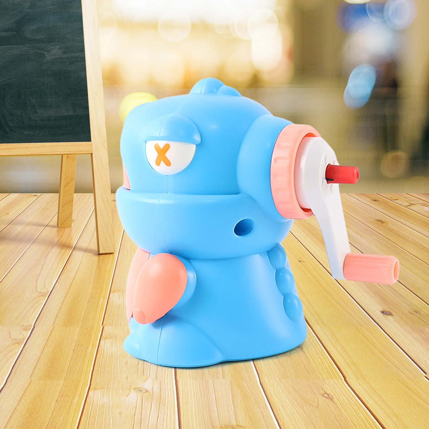 Sharpener for Pencil with Removable Tray Hardiness Steel Cutter, Kids Teddy Shaped Pencil Sharpener Machine, Birthday Return Gift Stationary Gifts - Image 3