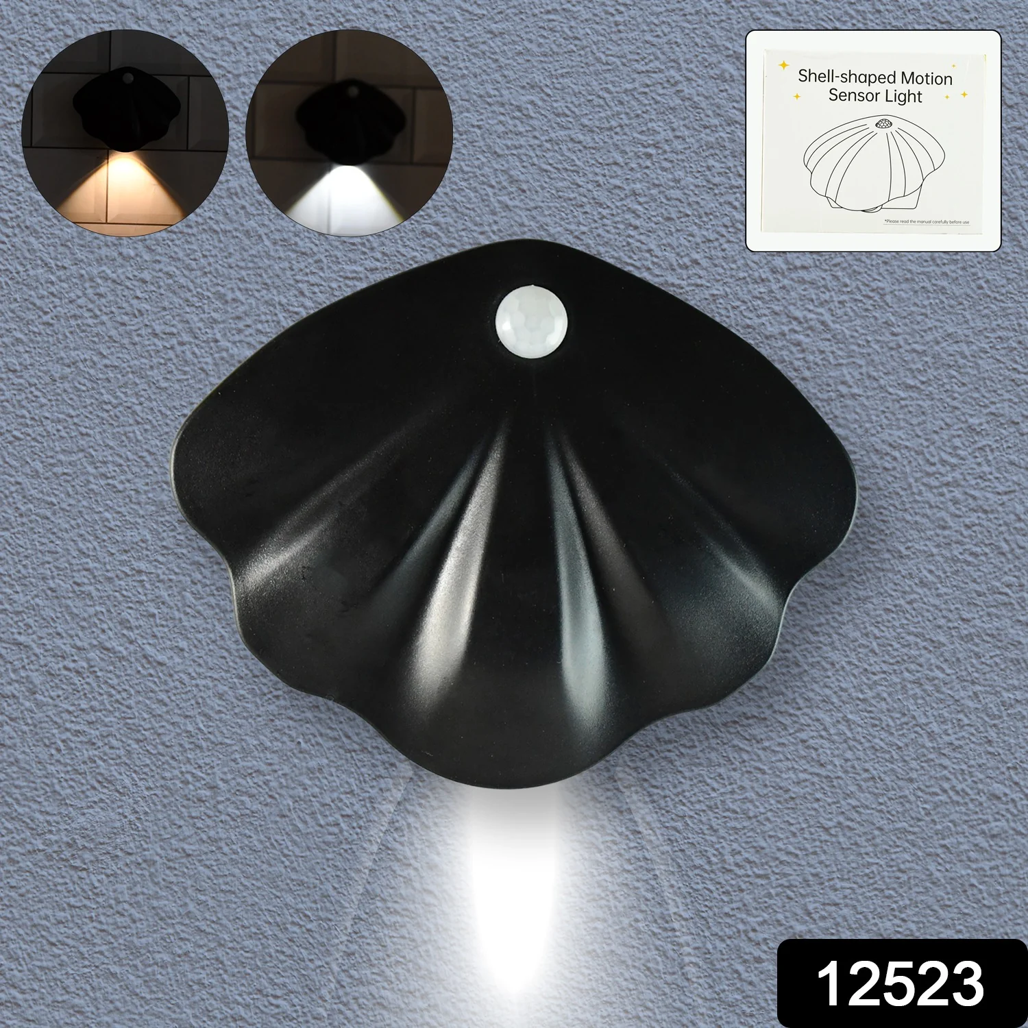 Shell-Shaped Motion Sensor Night Light - Image 2