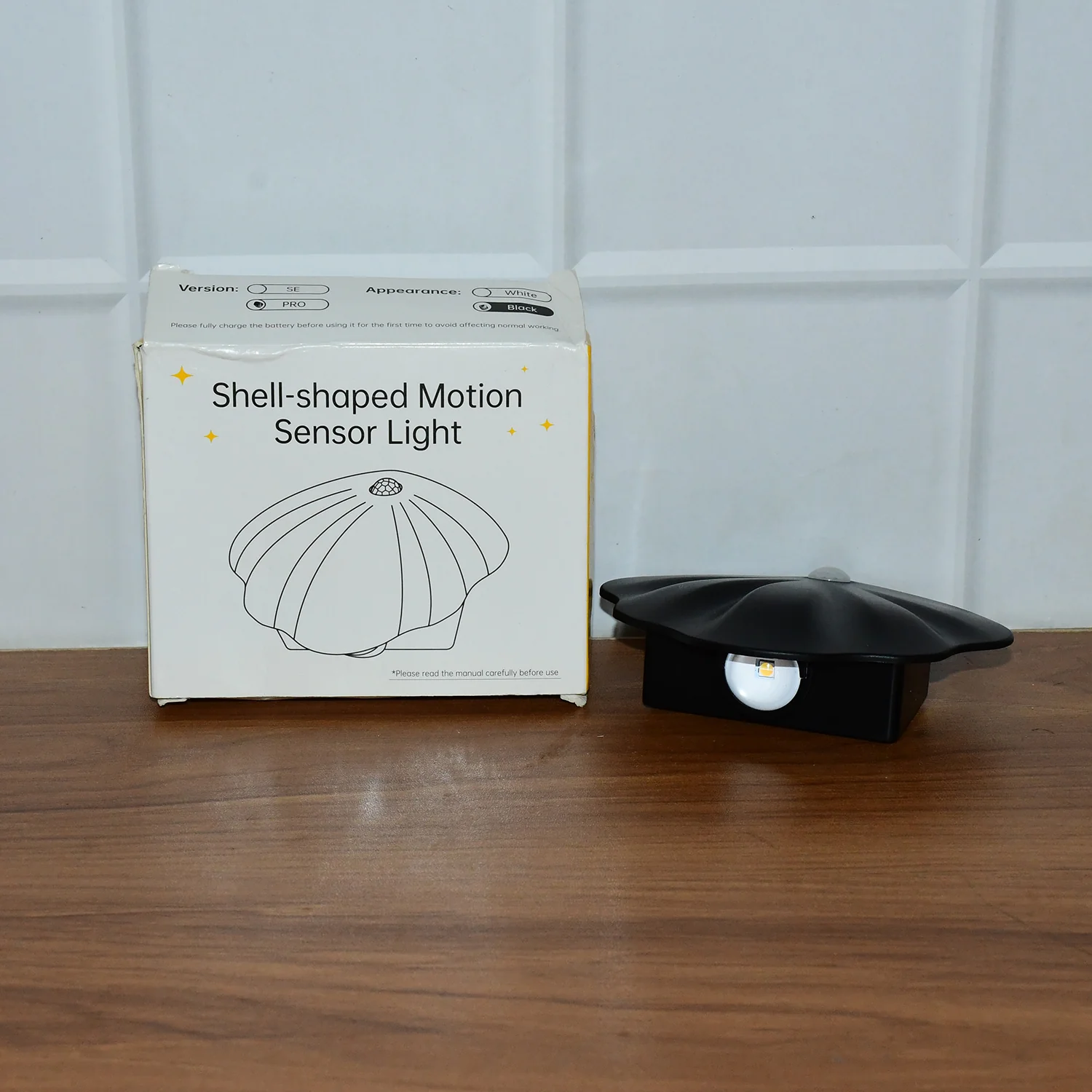 Shell-Shaped Motion Sensor Night Light - Image 3
