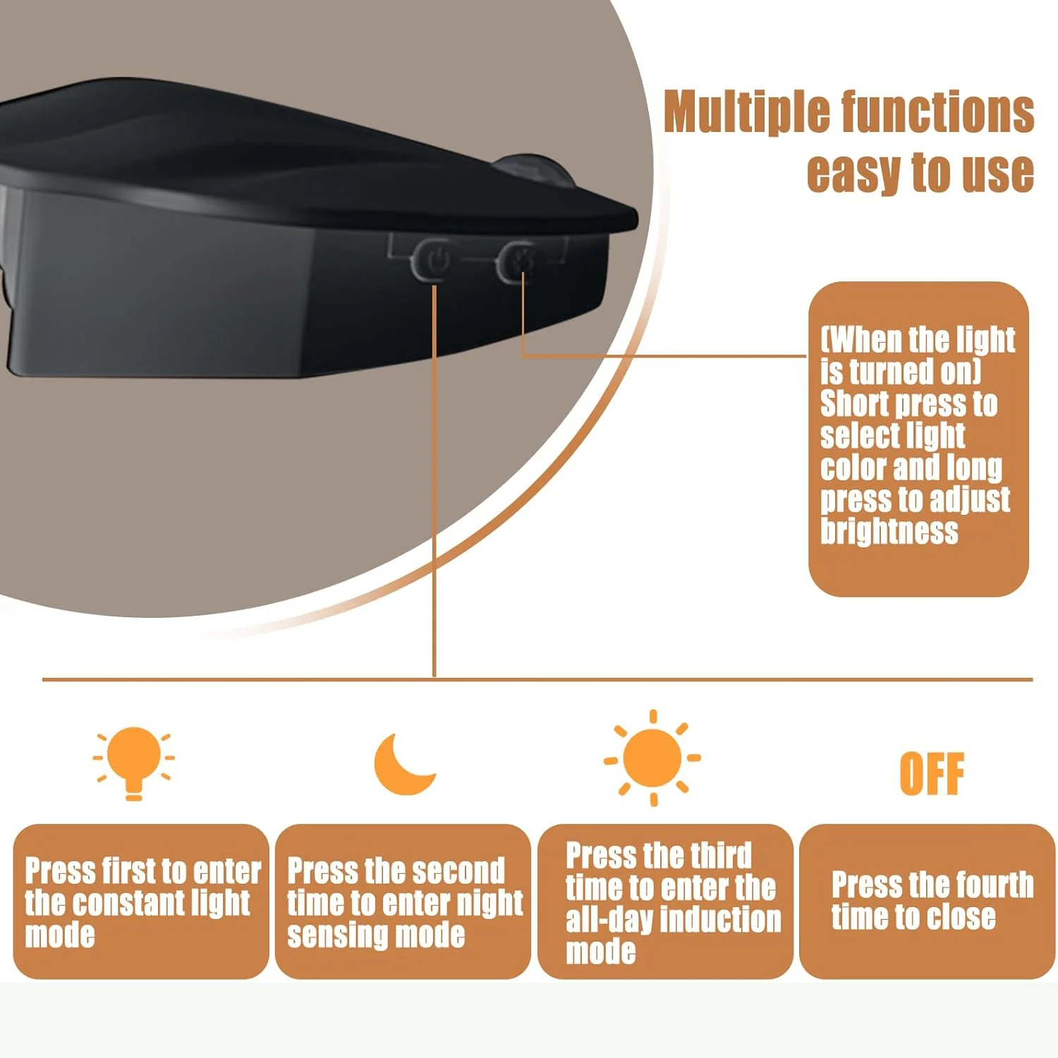 Shell-Shaped Motion Sensor Night Light - Image 6