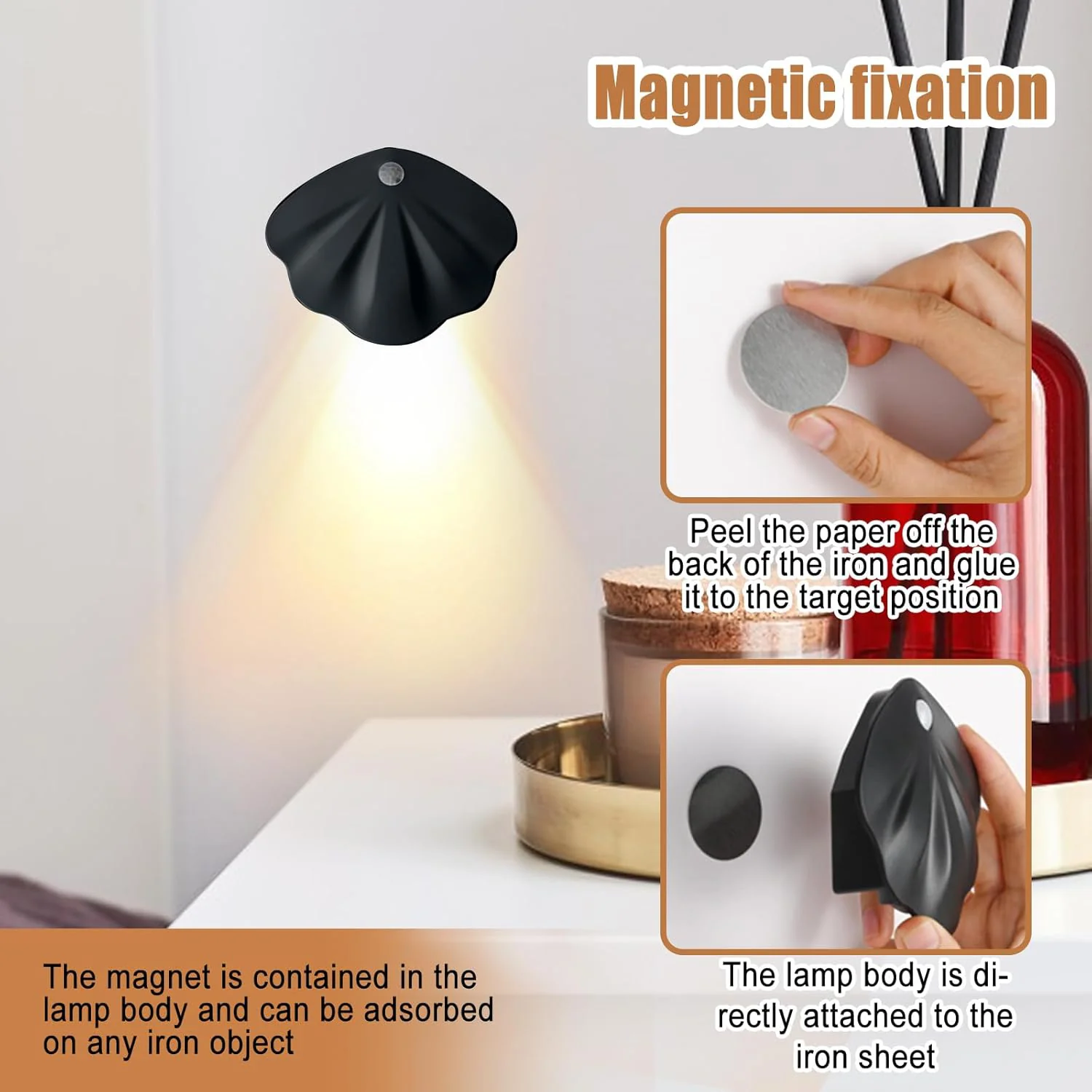 Shell-Shaped Motion Sensor Night Light - Image 7