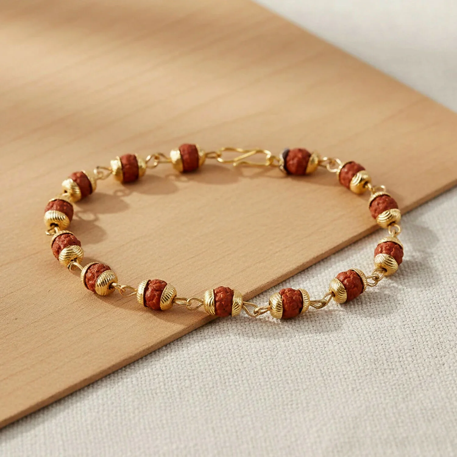 Shiva Pendant with Rudraksha Mala & Bracelet Combo - Image 4