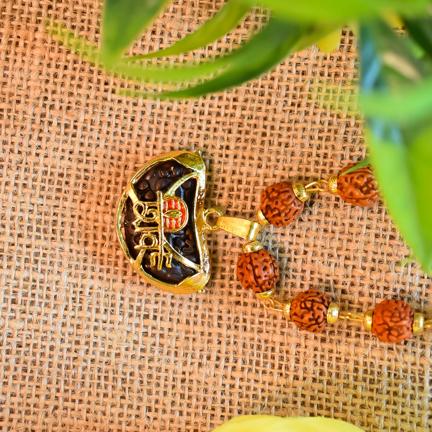 Shiva Pendant with Rudraksha Mala: Divine Protection and Spiritual Awakening - Image 5