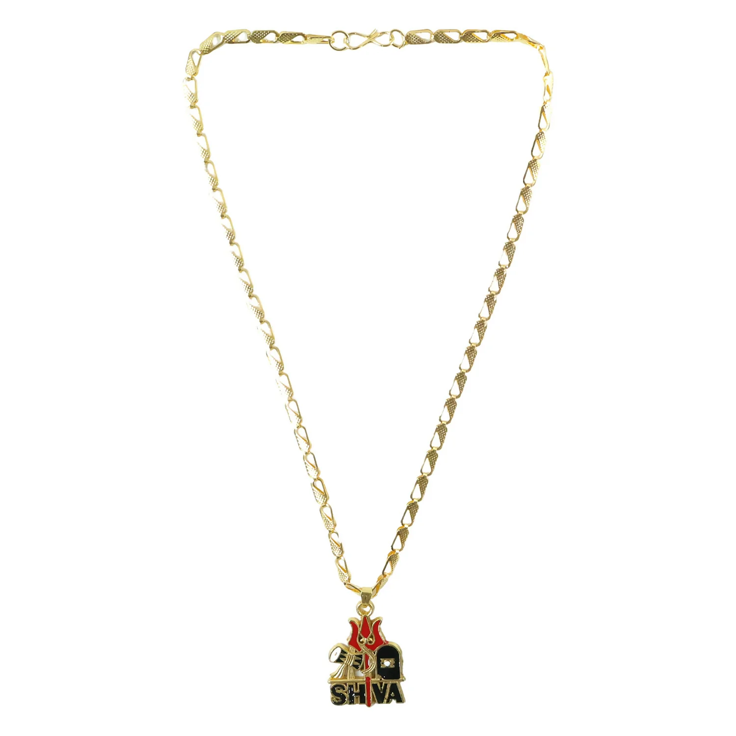 Shiva Trishul Pendant with Designer Chain - Image 5