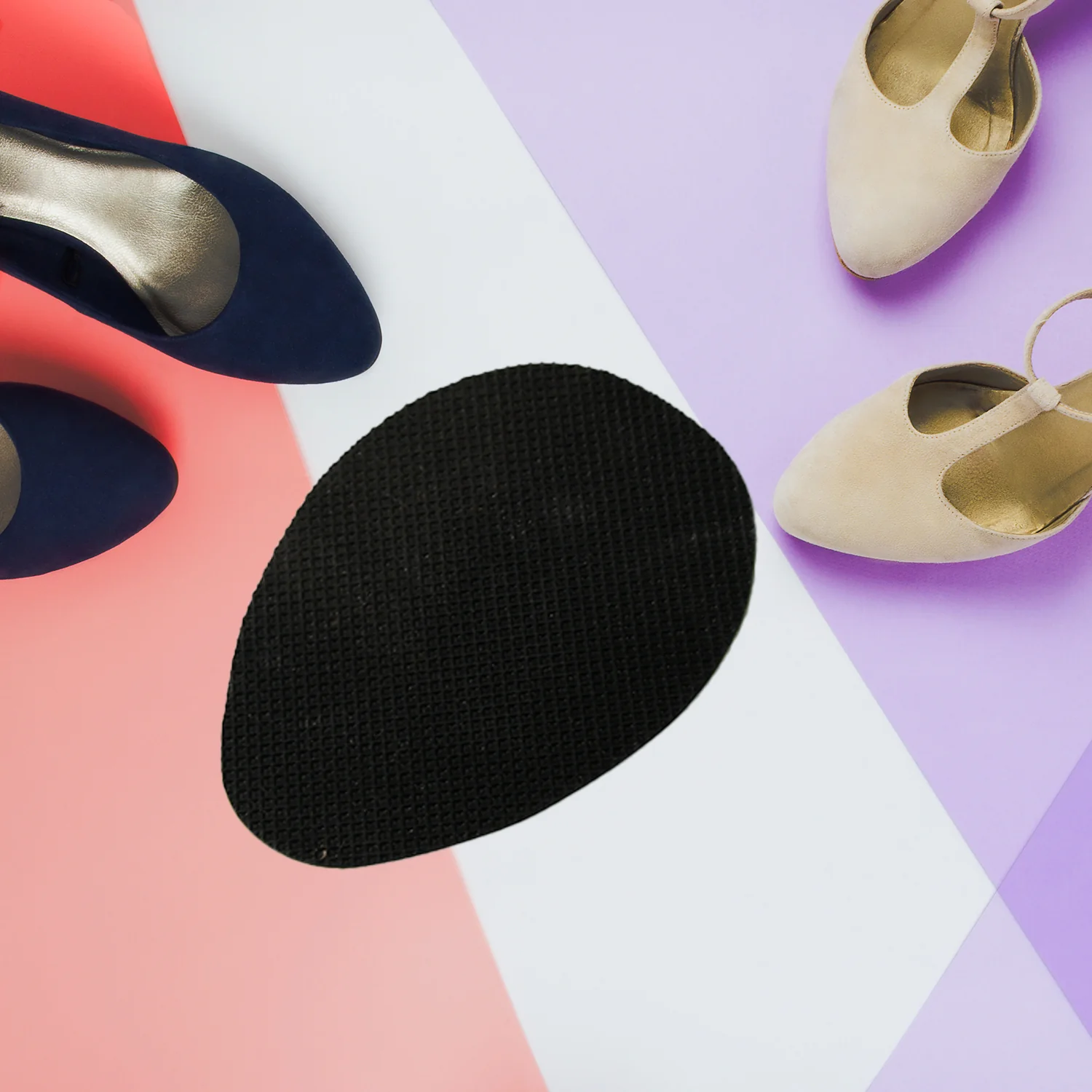 Non-Slip Shoe Pads, Rubber Shoe Sole Protector Pads,  for Ladies Shoes, High Heels - Image 5