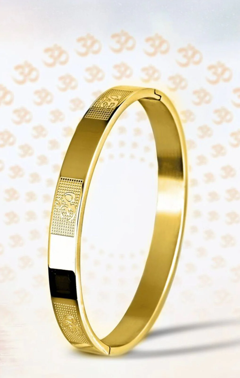 Shree Ram Kada for men Bracelets, Bracelet for Boys Gold,Kada - Image 4