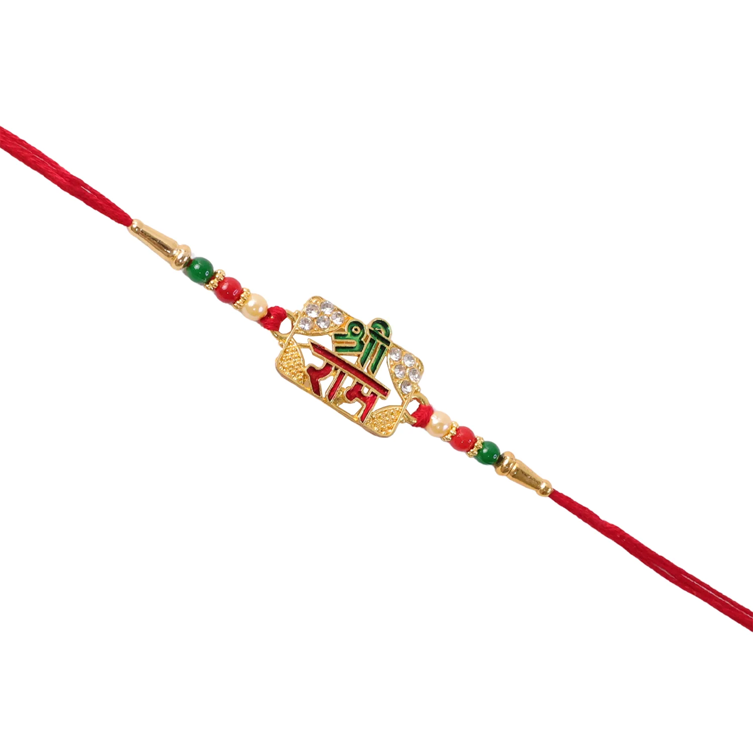 Shree Ram Text Designer Rakhi (1 Pc) - Image 6
