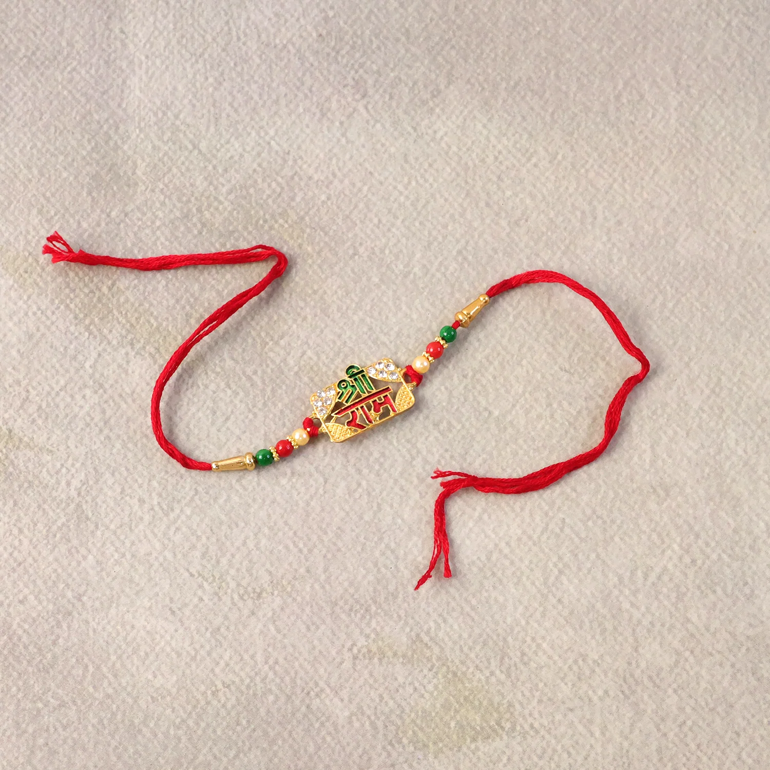 Shree Ram Text Designer Rakhi (1 Pc) - Image 8