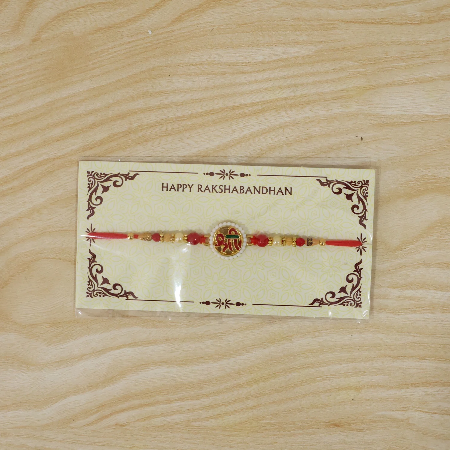 Shri Symbol Devnagari Designer Rakhi - Image 7