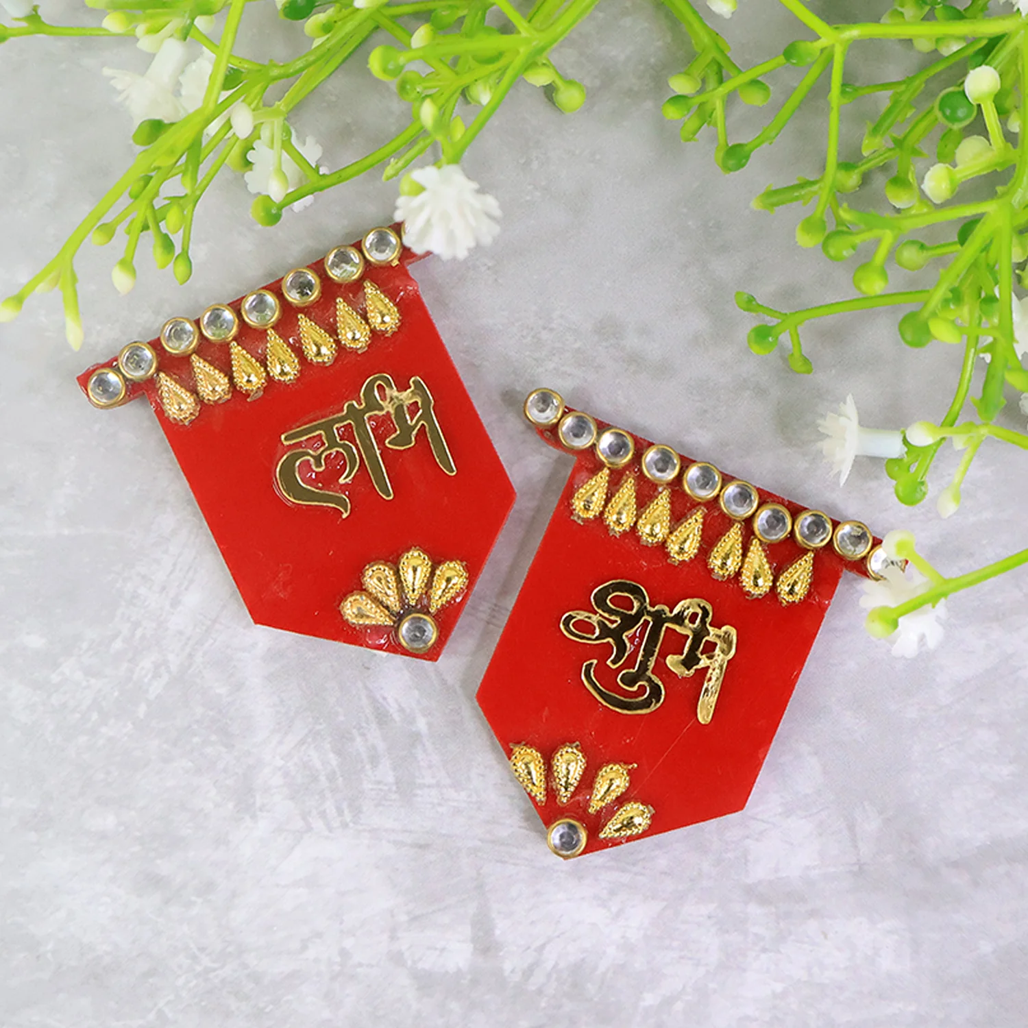 Shubh Labh Decorative Wall Hangings (2 Pc) - Image 4