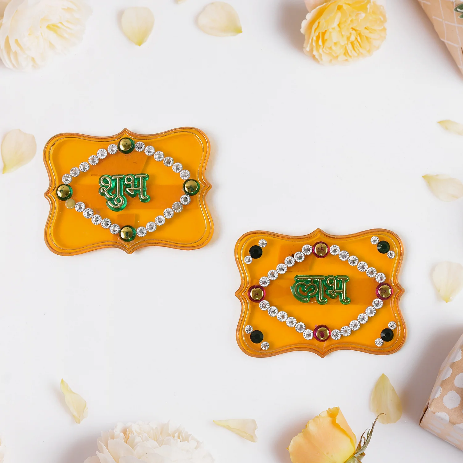 Shubh Labh Decorative Wall Hangings (2 Pc) - Image 4