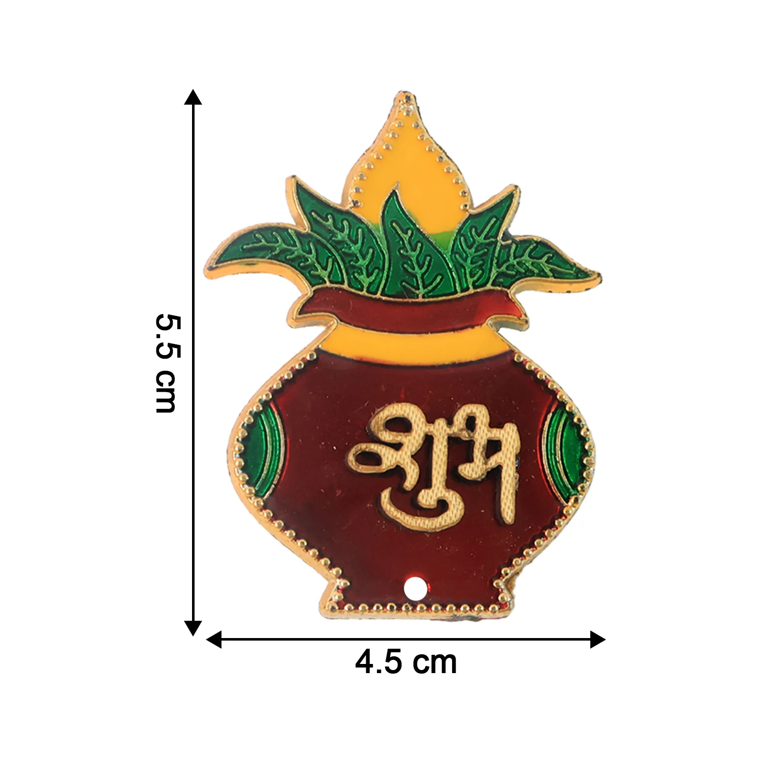 Shubh Labh Kalash Shaped Wall Hangings (2 Pc) - Image 7