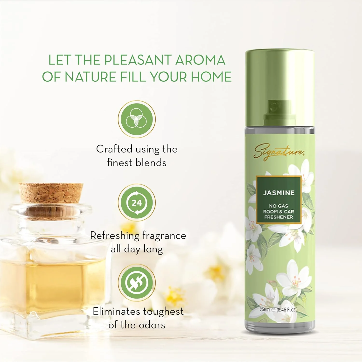 Signature Jasmine Room & Car Freshener Spray 250 ML - Image 7