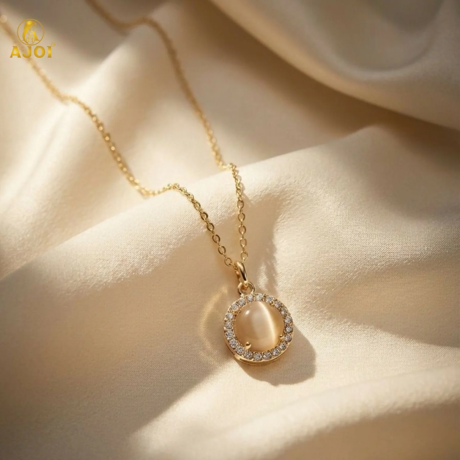 Signature Luxury Crystal Pendant Necklace - Image 6