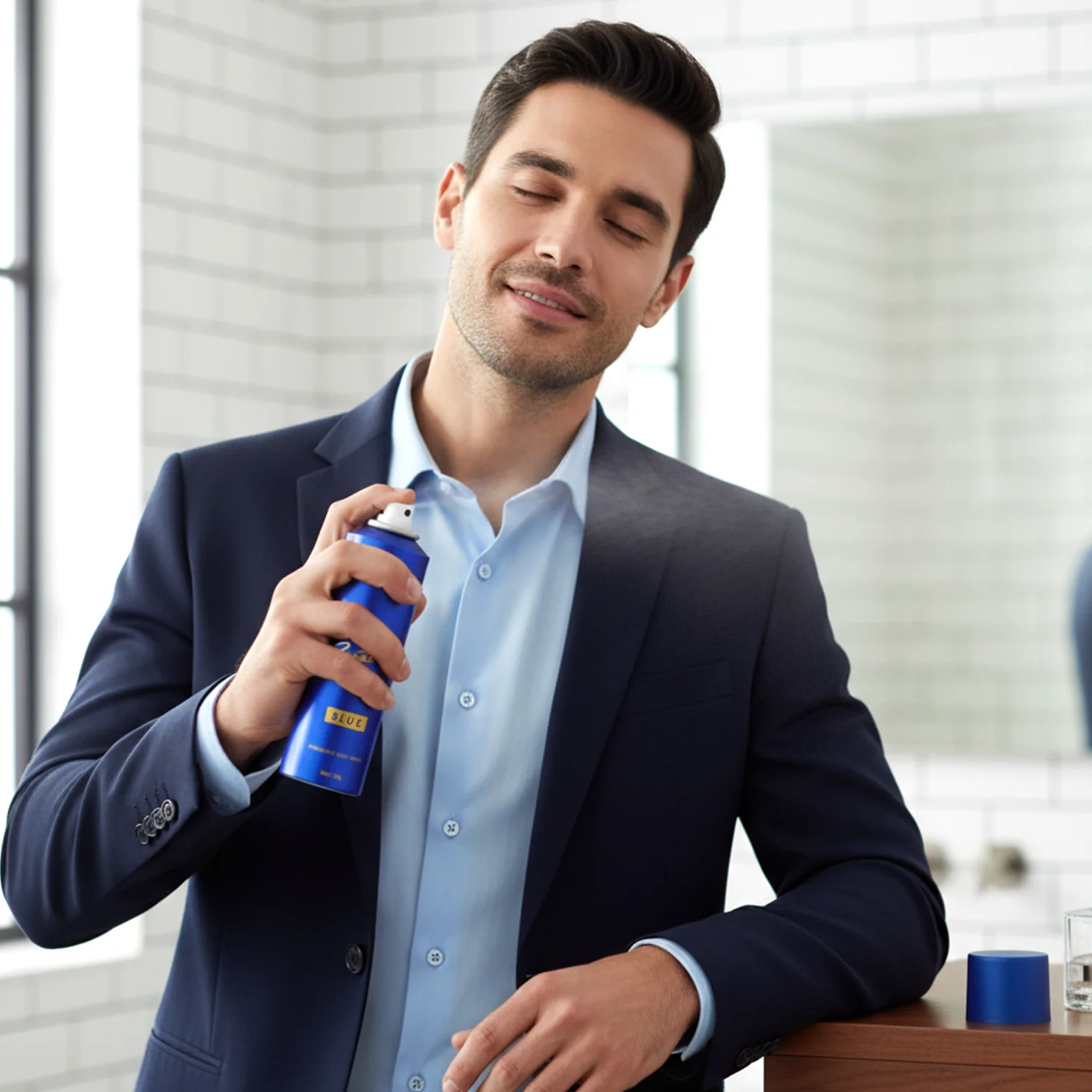 Signature Premium Blue Fragrance Body Spray 200 ML - Image 5