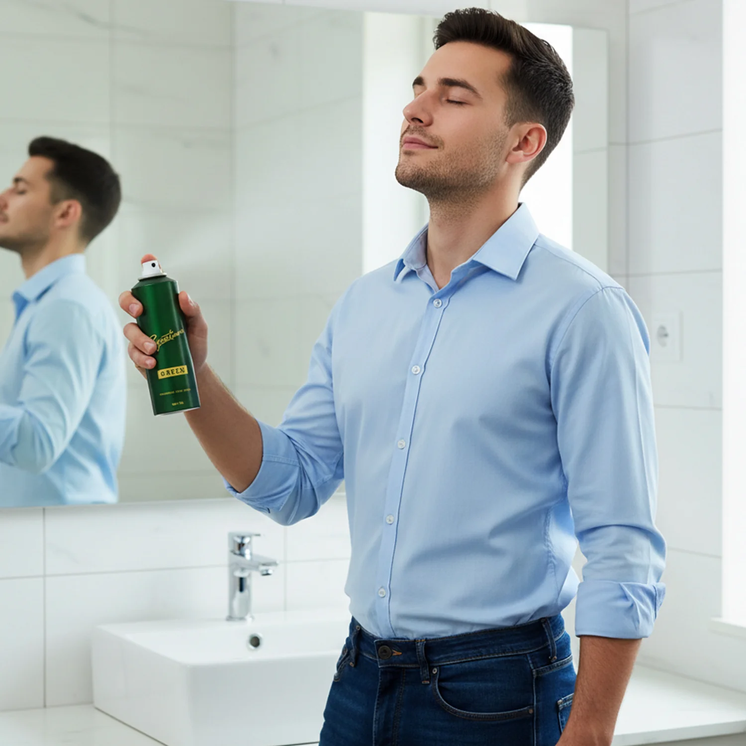 Signature Premium Green Fragrance Body Spray 200 ML - Image 3