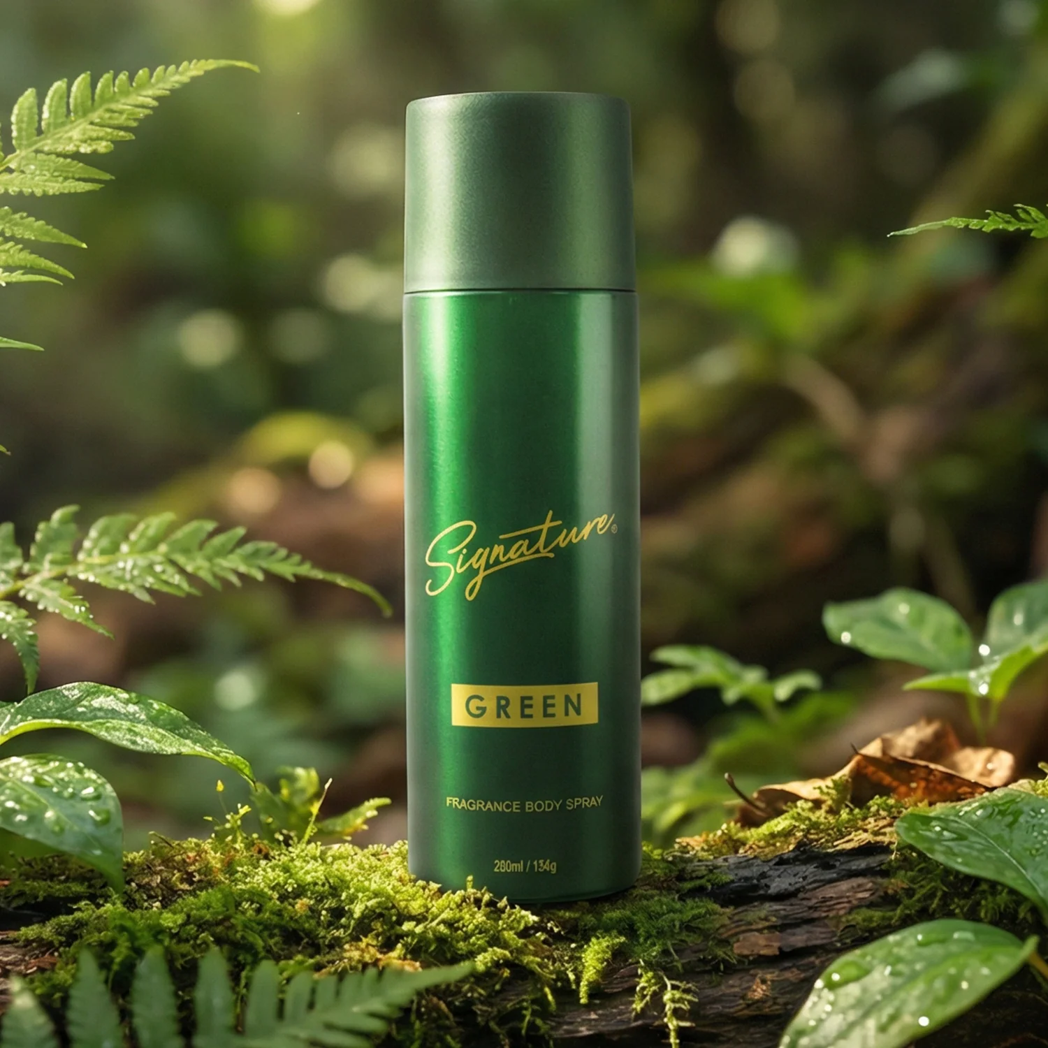 Signature Premium Green Fragrance Body Spray 200 ML - Image 5