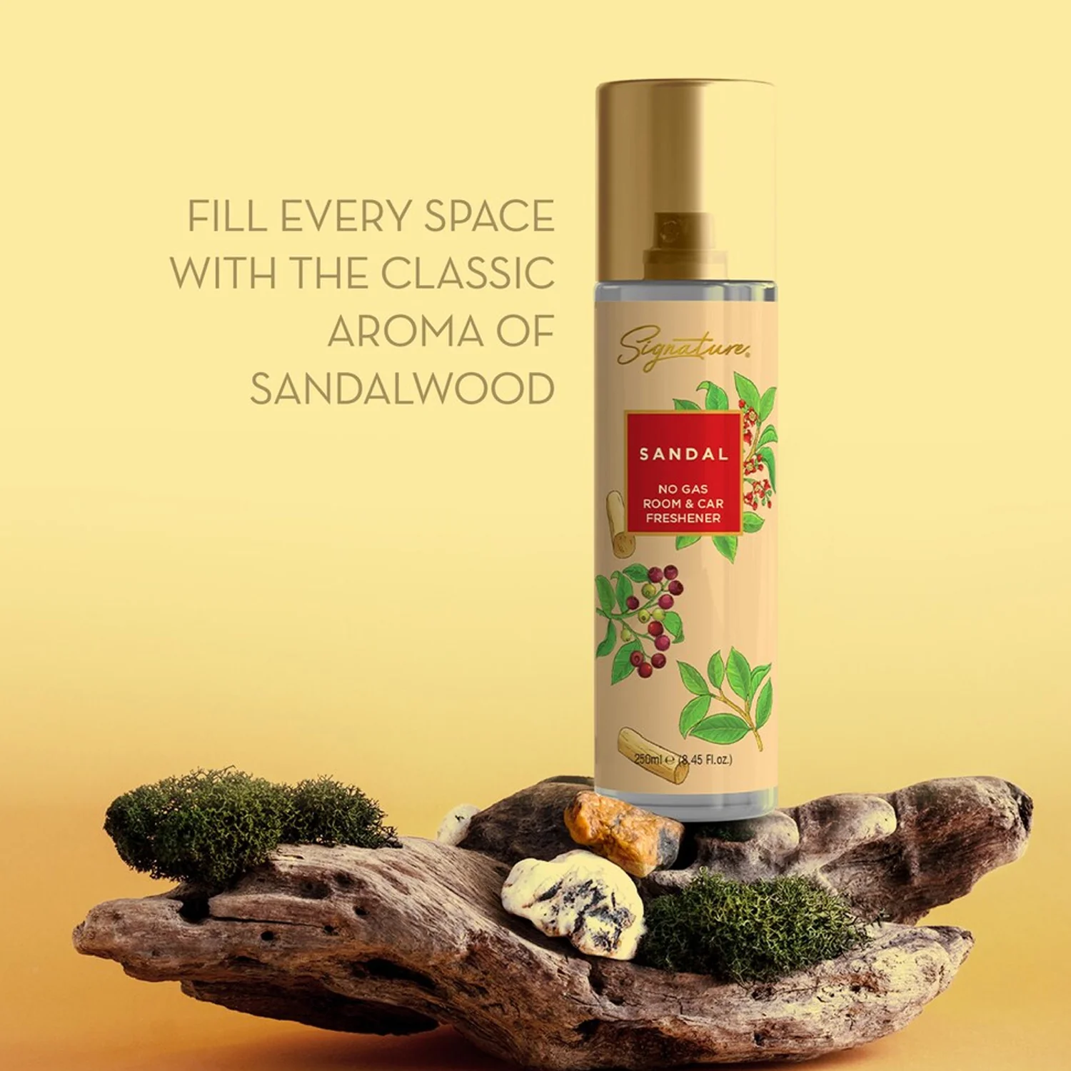 Signature Sandal Room & Car Freshener Spray 250 ML - Image 7