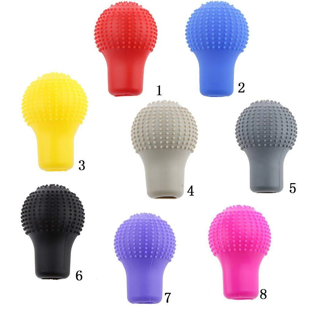 Anti-Scratch Universal Fit Silicon Gear Shift Knob Protective Cover - Image 3