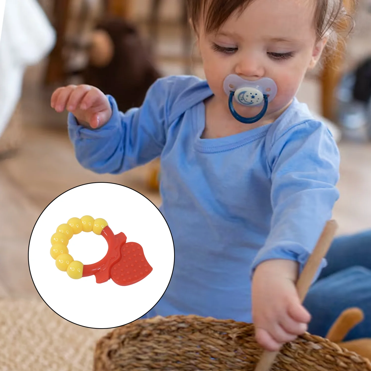 Silicone Baby Teething Toys (1 Pc / Mix Design) - Image 3