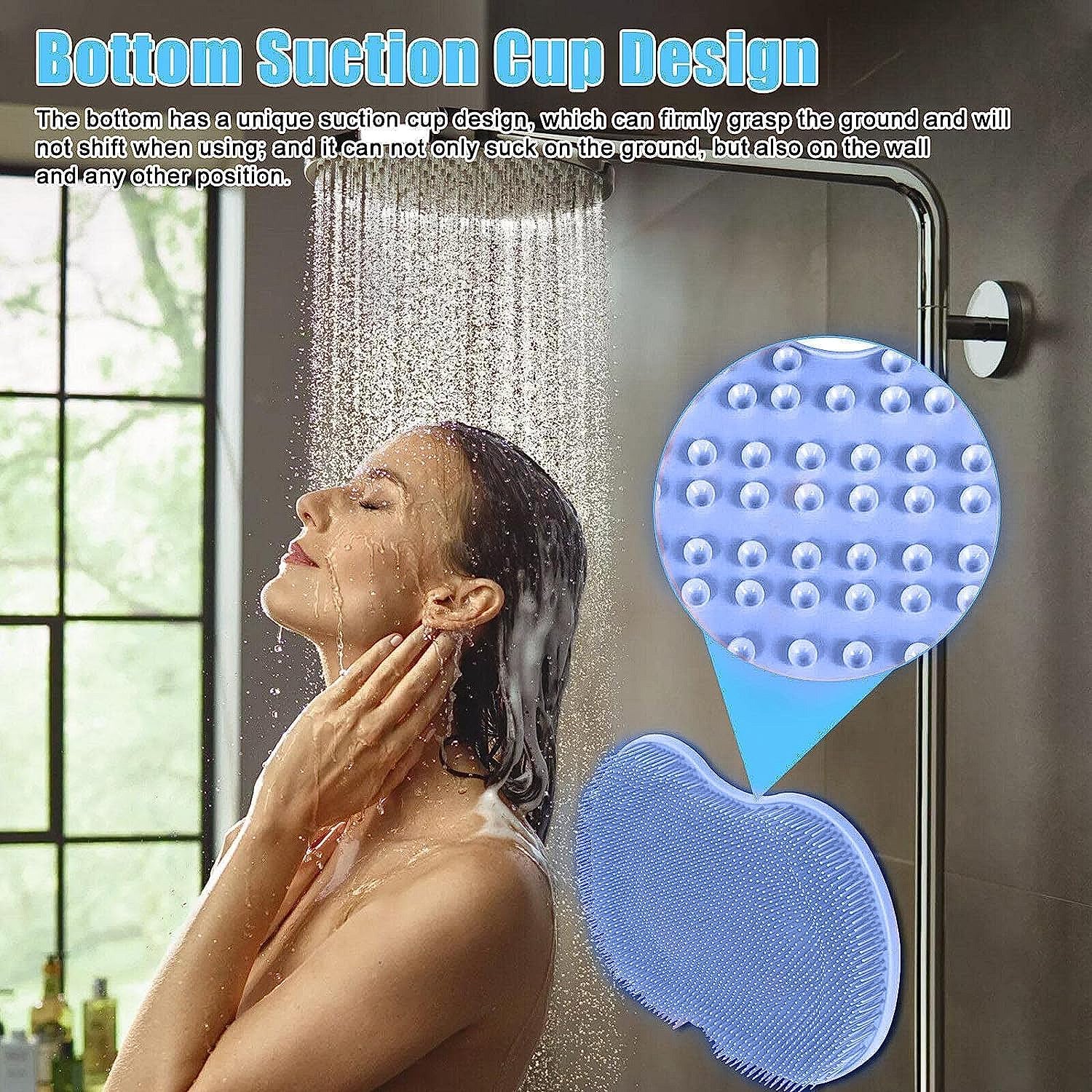 Silicone Bath Massage Cushion – Suction Cup Exfoliating Foot Scrubber & Mat - Image 7