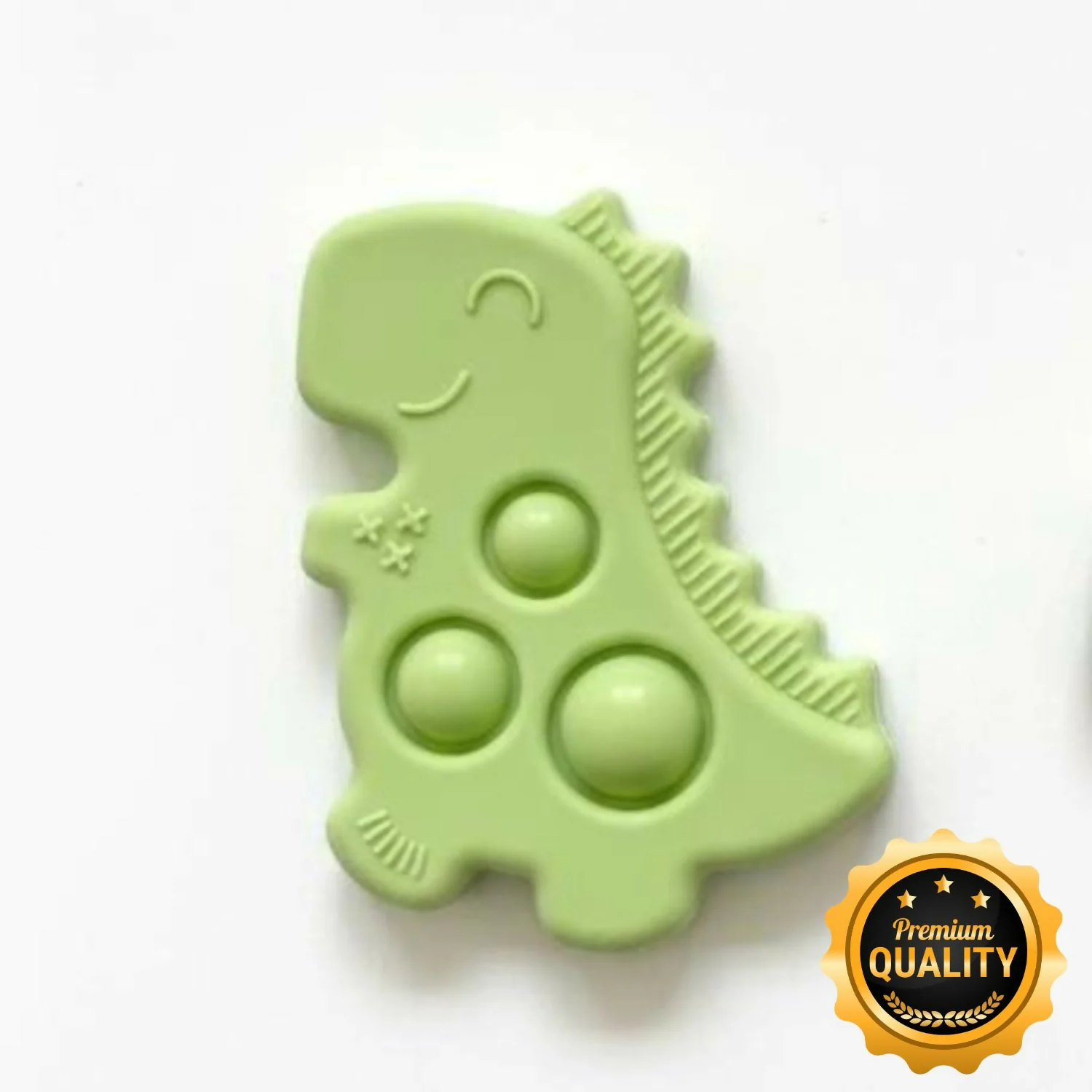 Silicone Dinosaur Pop-it Baby Teether - Image 3