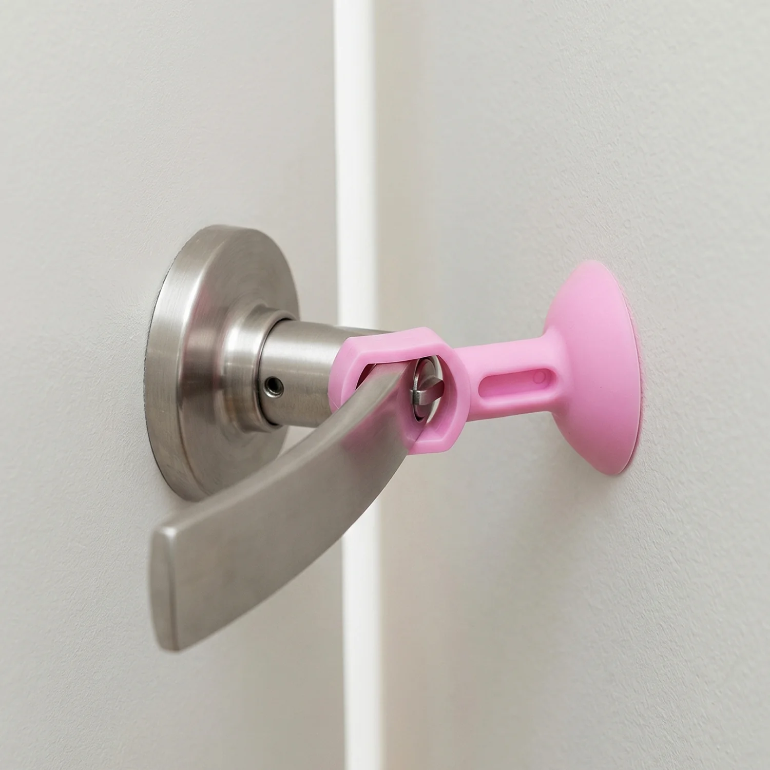 Silicone Door Stopper Suction Door Holder Anti Collision Door Handle Stopper (5 Pc) - Image 5