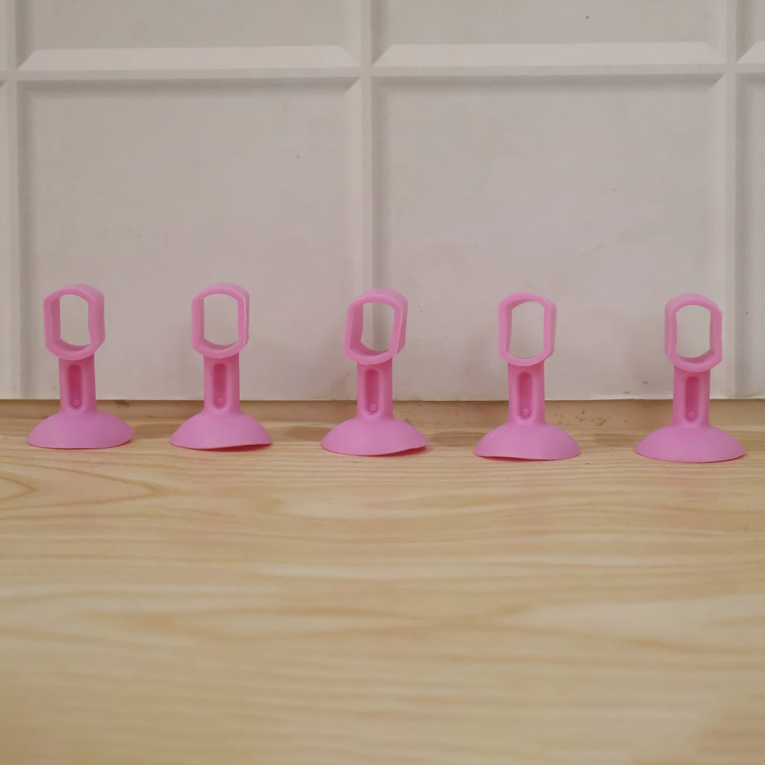 Silicone Door Stopper Suction Door Holder Anti Collision Door Handle Stopper (5 Pc) - Image 9
