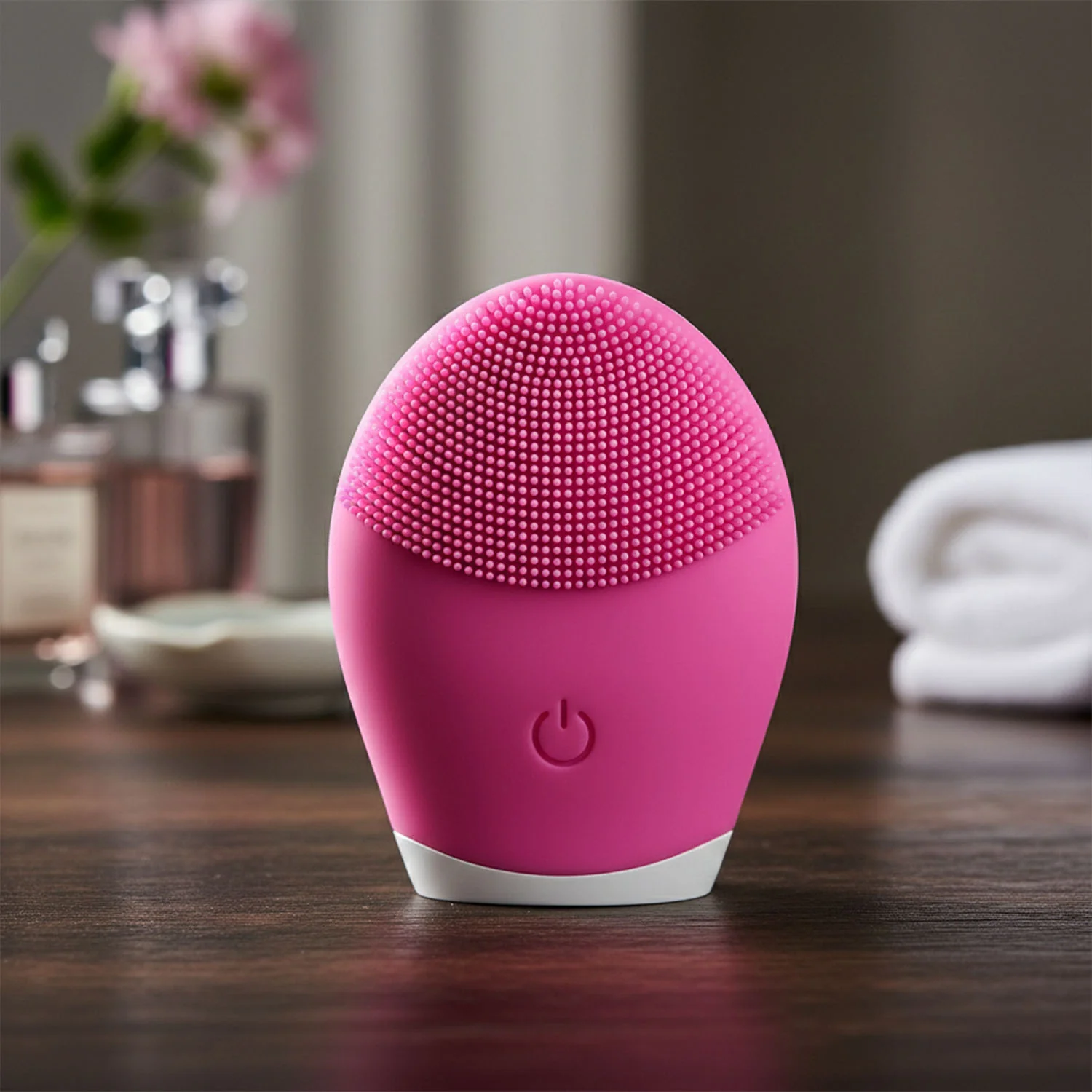 Premium Silicone Electric Facial Cleansing Brush (1 Pc) - Image 7