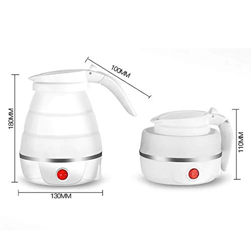 Silicone Foldable Collapsible Electric Water Kettle Camping Boiler - Image 8