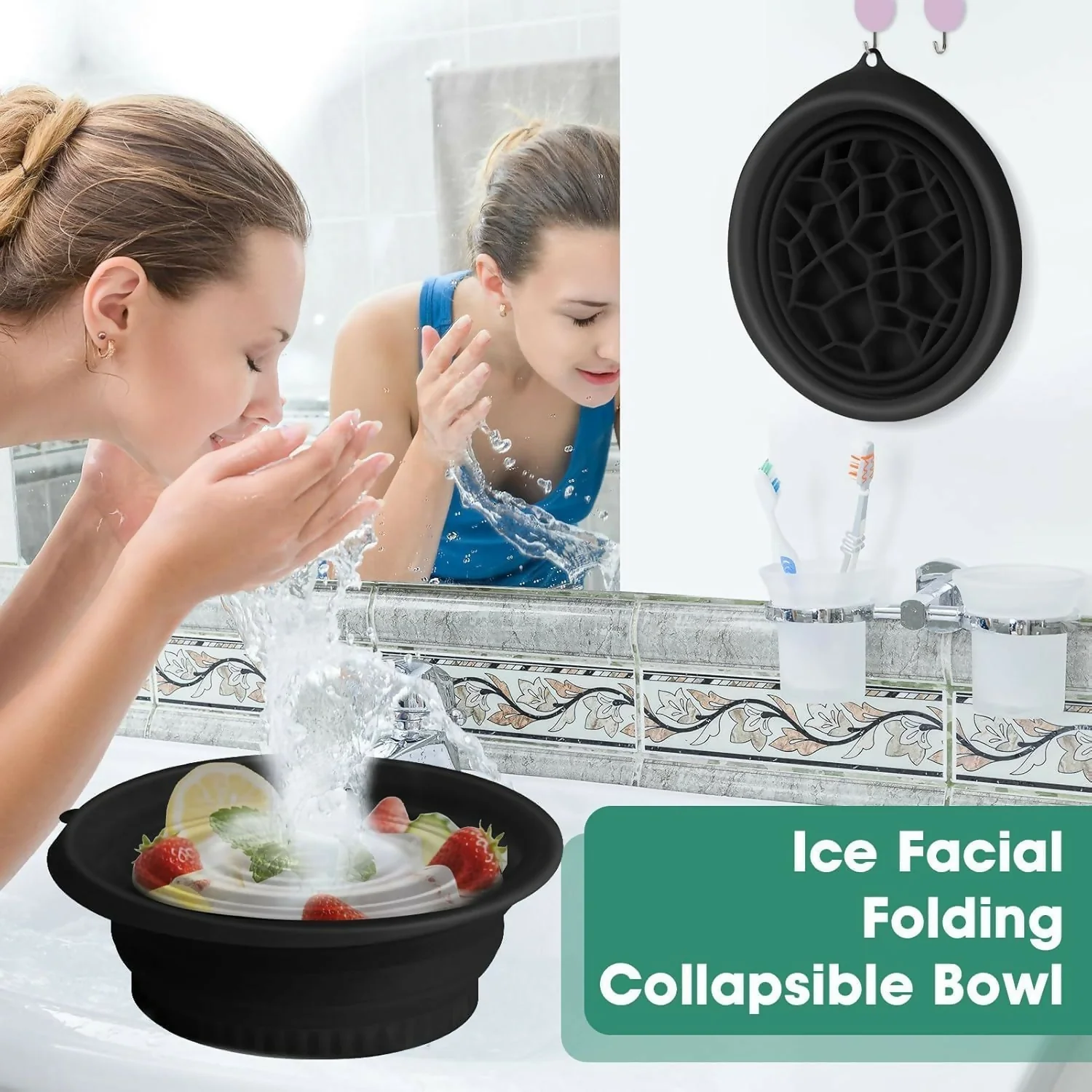 Silicone Face ice bowl pack of 1 - Image 3