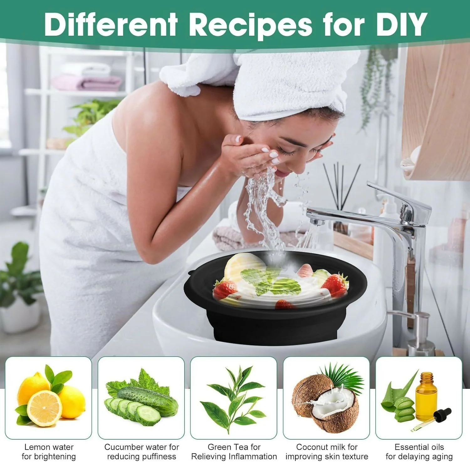 Silicone Face ice bowl pack of 1 - Image 4
