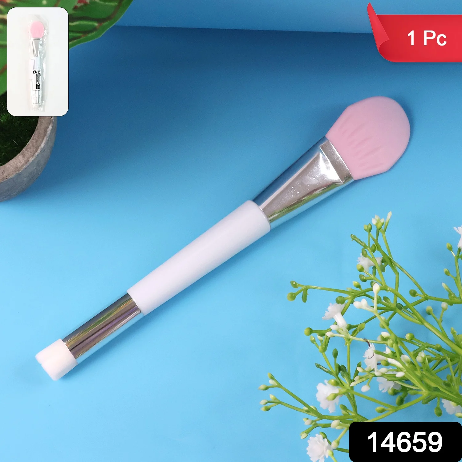 Silicone Face Mask Applicator & Beauty Spatula Brush (1 Pc) - Image 2