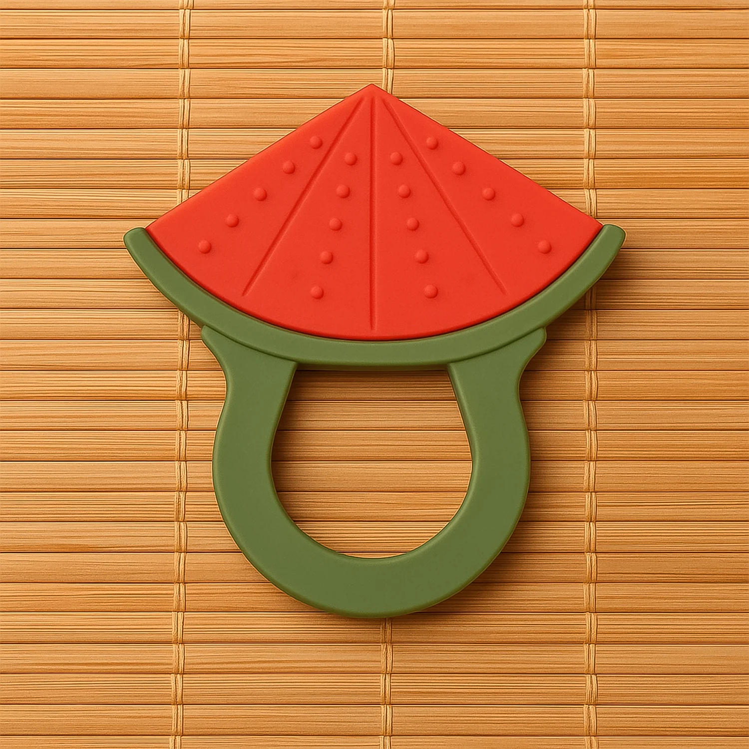 Baby Silicone Teether (1 Pc): Food Grade, Non-Toxic, Teething Relief (3 Months+) - Image 3