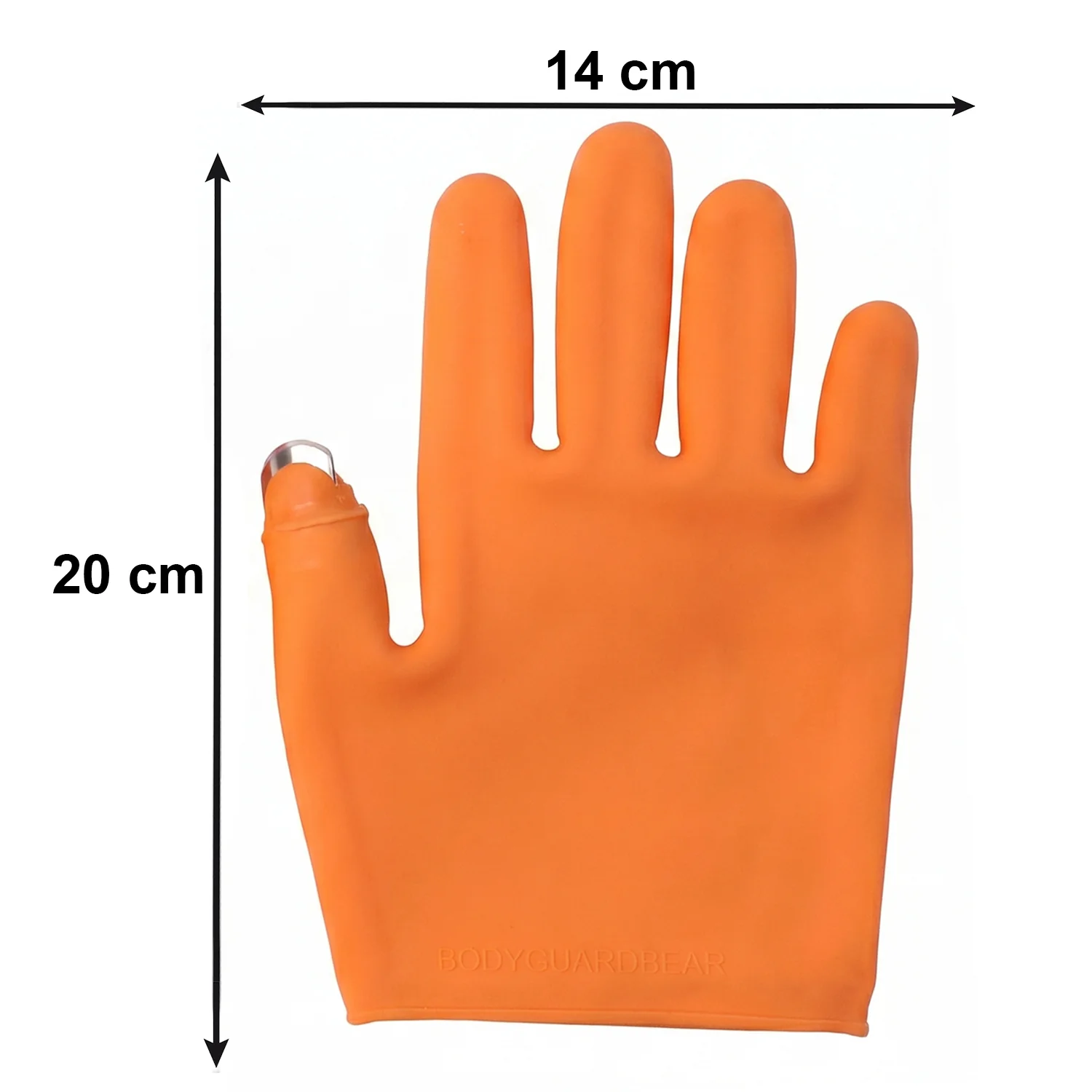 Silicone Gloves with Thumb Knife Finger Protector (1 Pair) - Image 6