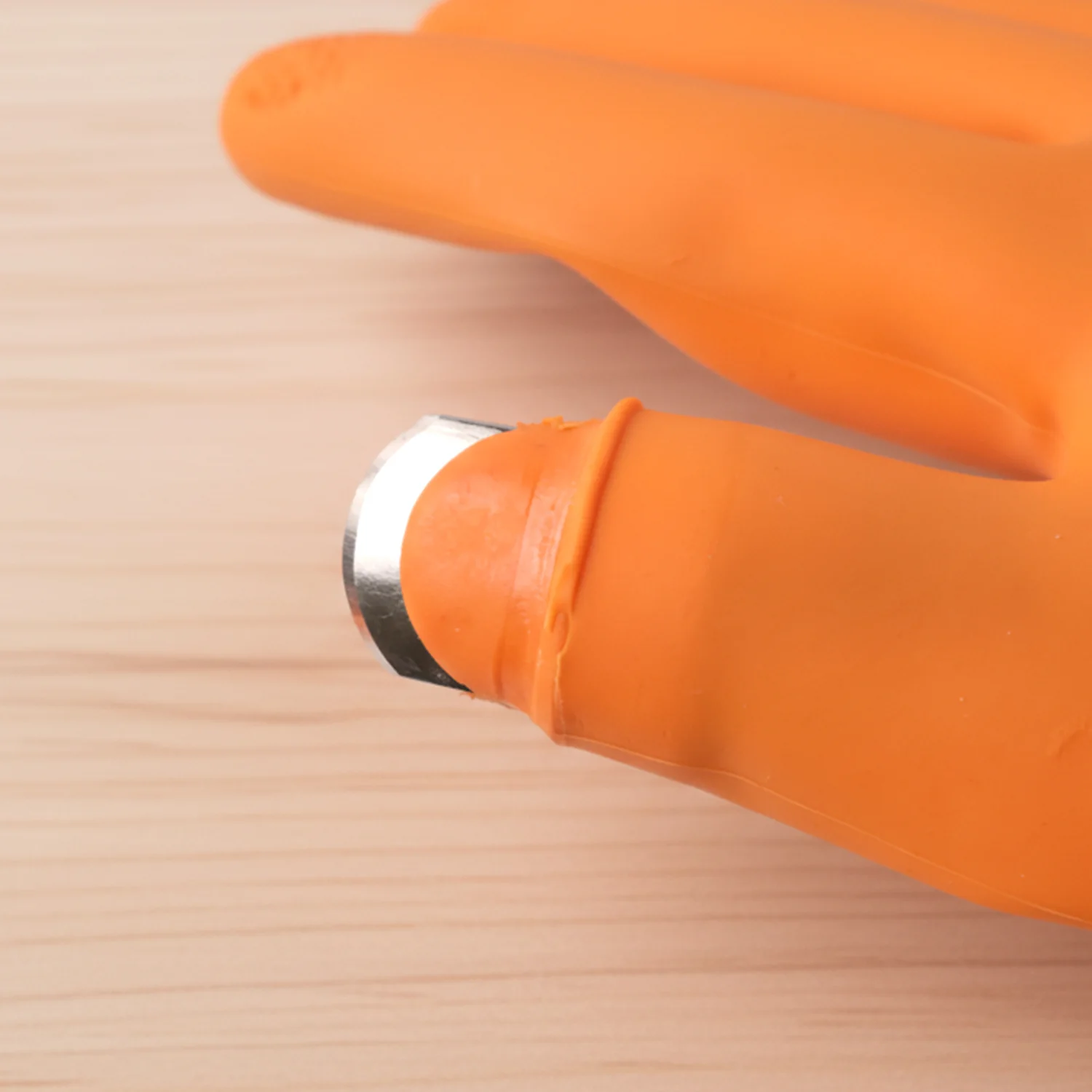 Silicone Gloves with Thumb Knife Finger Protector (1 Pair) - Image 8