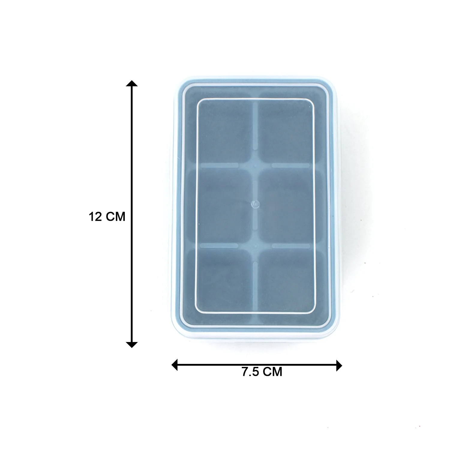 6-Grid Silicone Ice Tray – Ideal for Household Ice Making - Image 7