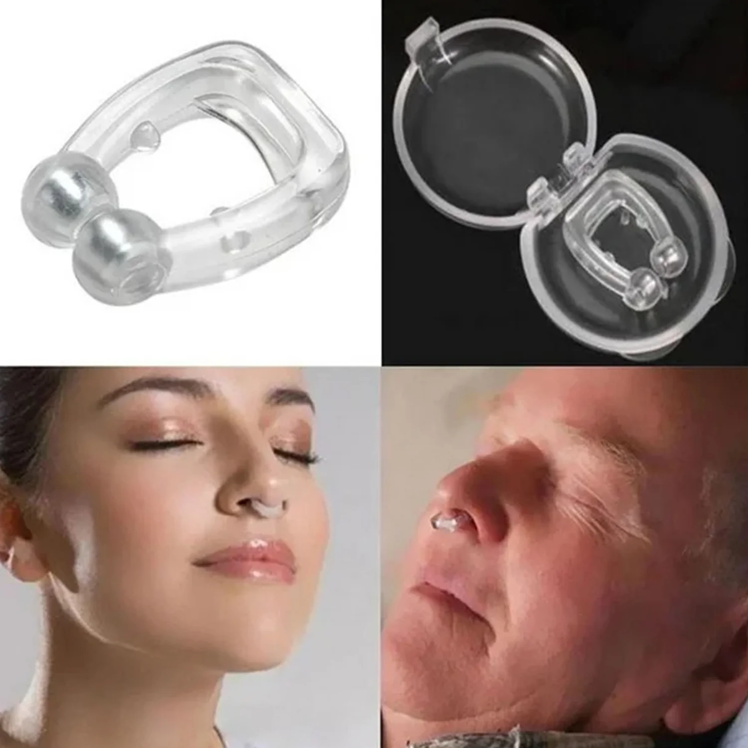 Anti-Snore Nose Clip (Silicone, 1 Pc) - Image 8