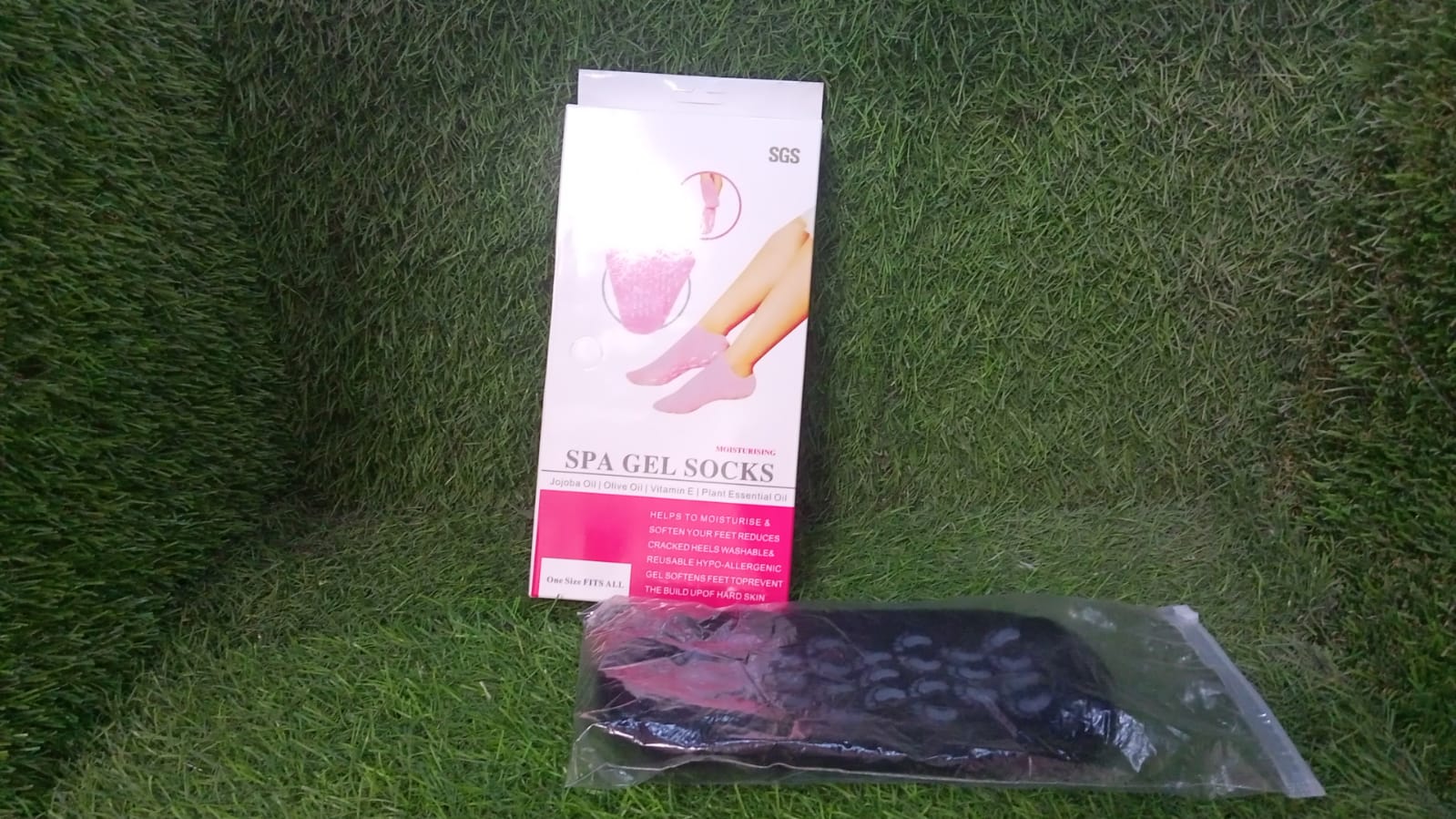Silicone Moisturizing Feet Socks Gel (1 pair) - Image 6