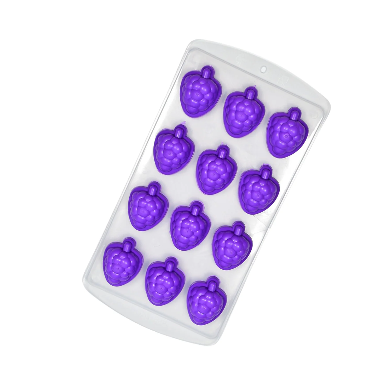 Silicone Mold Ice Cube Tray Creative Sweet Multi Type Ice Tray , Ice Cube Trays Multi Fruit Shape Ice Tray (1 Pc) - Image 4