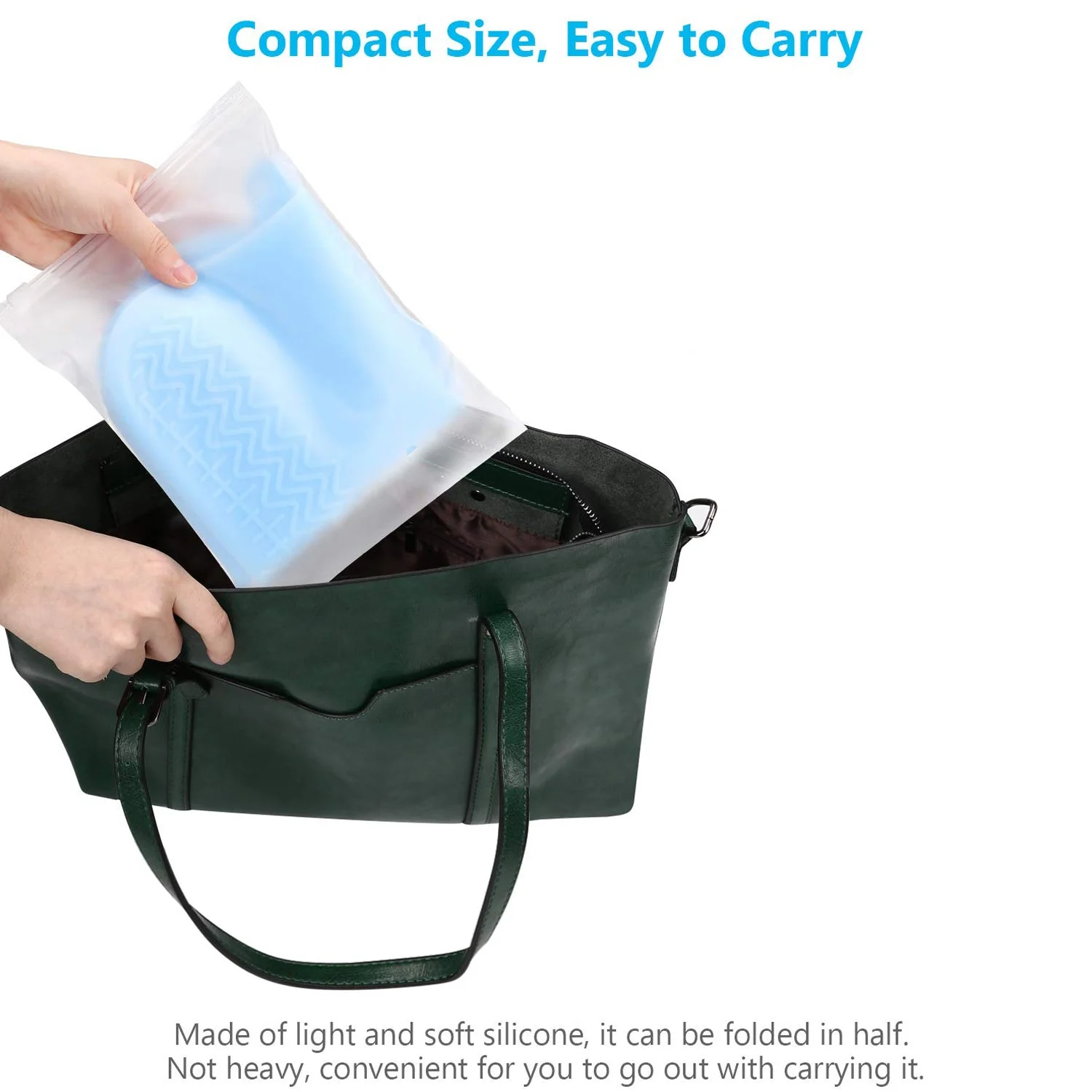 Non-Slip Silicone Rain Anti skid Waterproof Fordable Boot Shoe Cover (Mix Color) - Image 7
