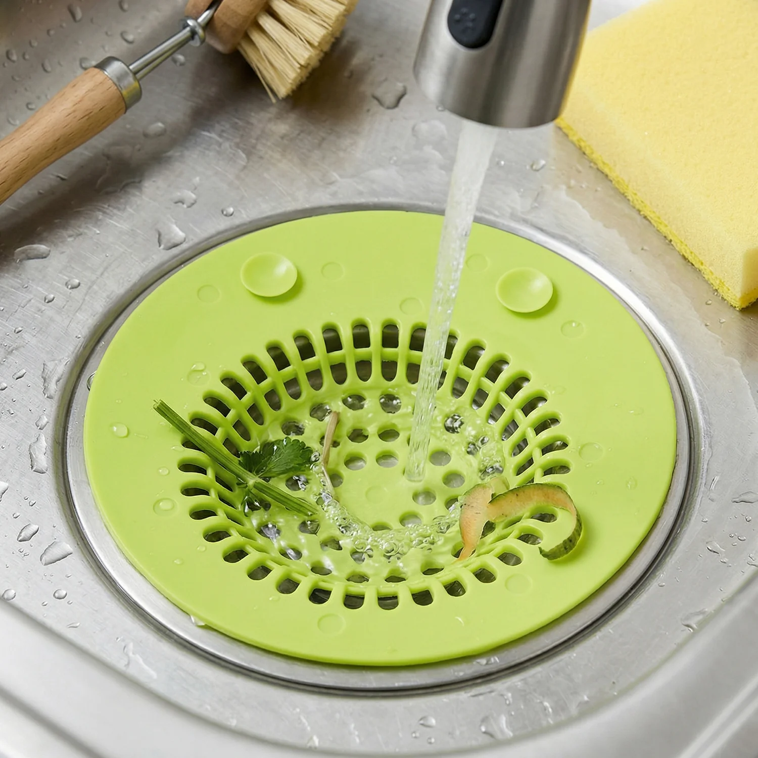 Silicone Sink Drain Strainer (1 Pc) - Image 3