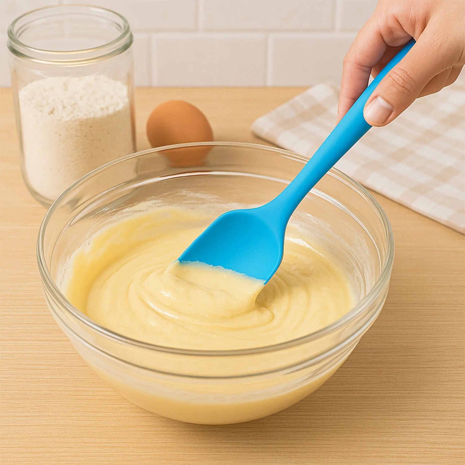 Silicone Spatula for Baking & Cooking (1 Pc) - Image 10
