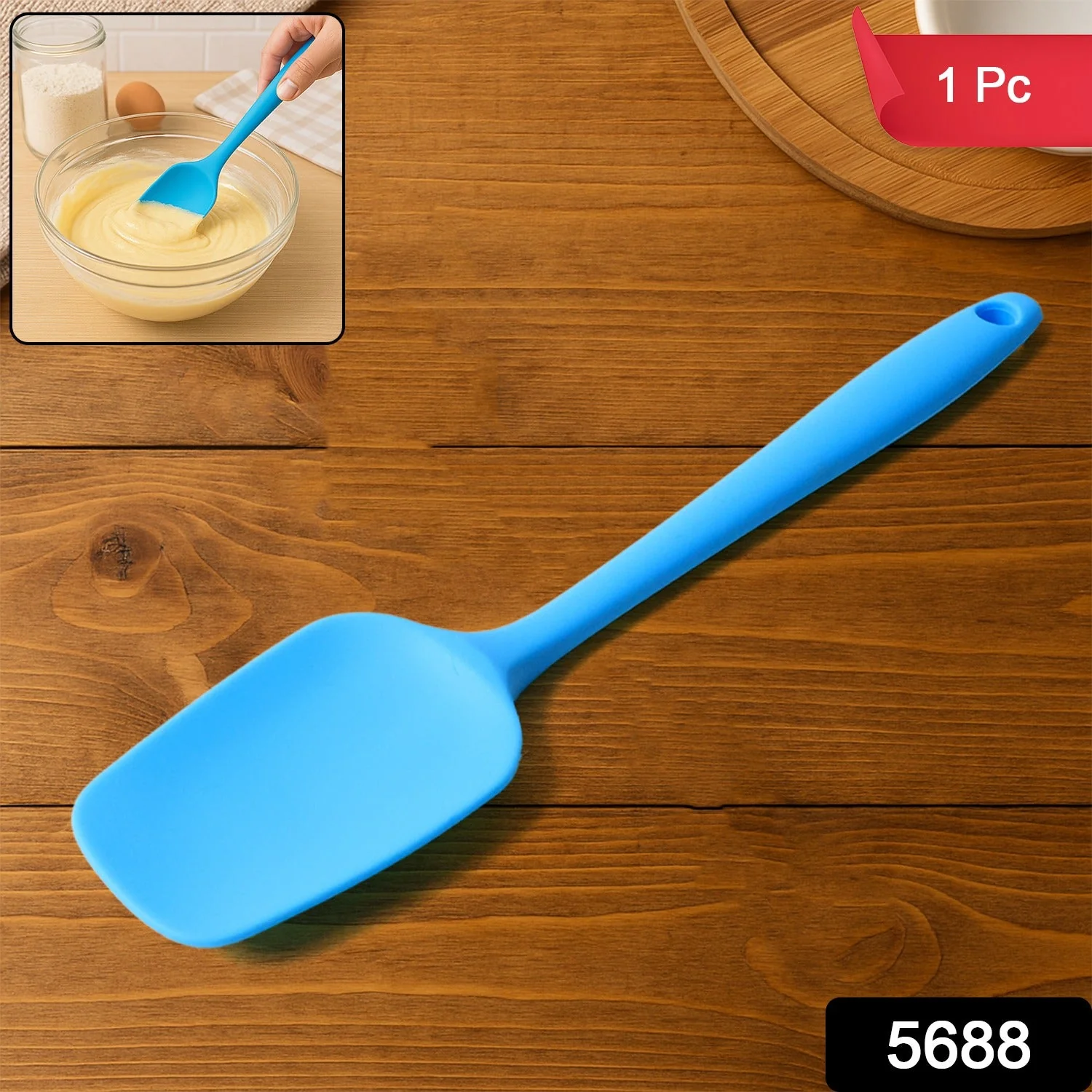 Silicone Spatula for Baking & Cooking (1 Pc) - Image 3